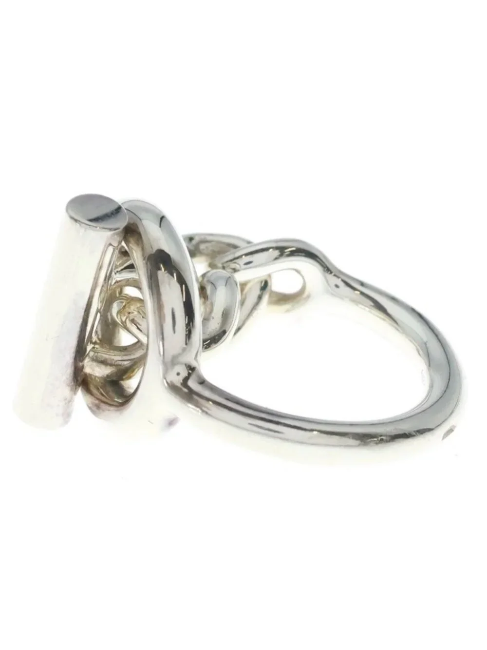 Hermes Ring Croisette Silver